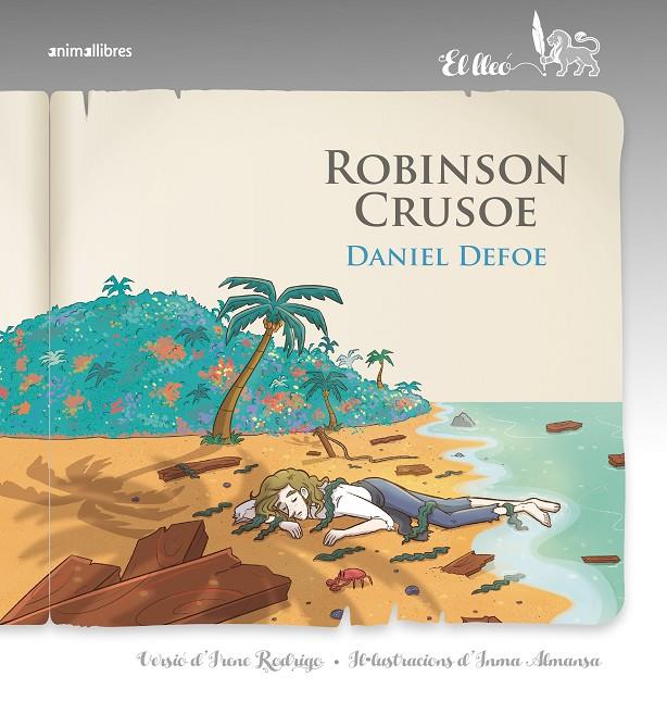 ROBINSON CRUSOE (CATALA) | 9788419659590 | DEFOE, DANIEL ; RODRIGO, IRENE ; ALMANSA, INMA