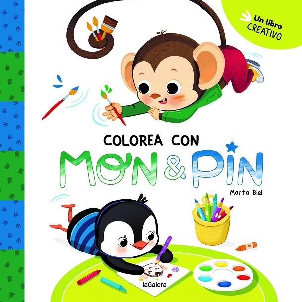 MON & PIN ACTIVIDADES 1 : COLOREA CON MON & PIN | 9788424674816 | BIEL, MARTA