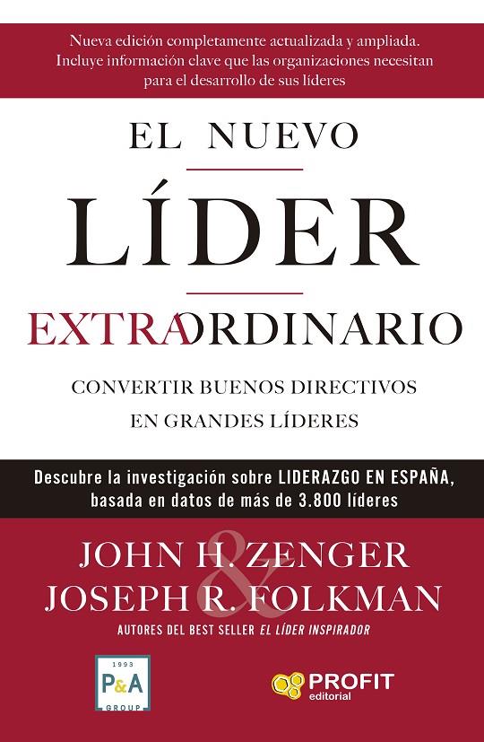 NUEVO LIDER EXTRAORDINARIO, EL | 9788418464027 | ZENGER, JOHN ; FOLKMAN, JOSEPH