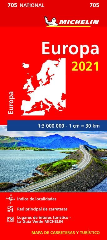 EUROPA 2021 (1:3.000.000) | 9782067249912