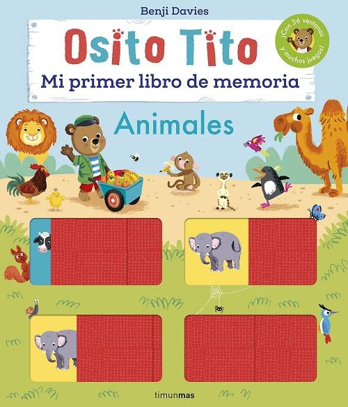 OSITO TITO MI PRIMER LIBRO DE MEMORIA : ANIMALES | 9788408249702 | DAVIES, BENJI