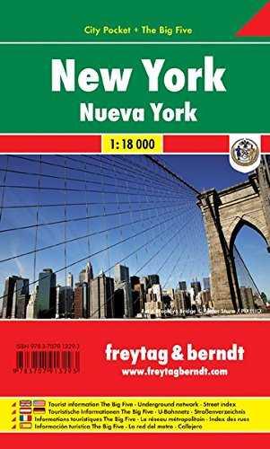 NUEVA YORJ CITY POCKET 1 :10000 | 9783707913293 | AAVV