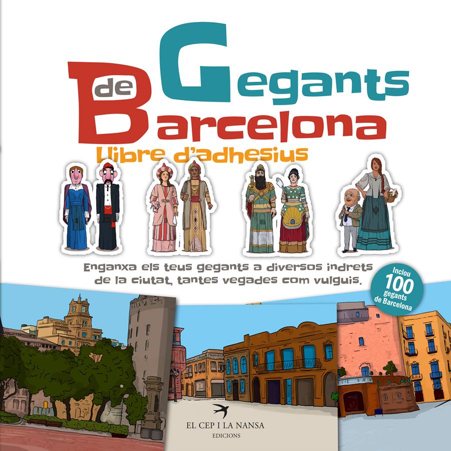 GEGANTS DE BARCELONA :  LLIBRE D'ADHESIUS | 9788417756864 | JUANOLO