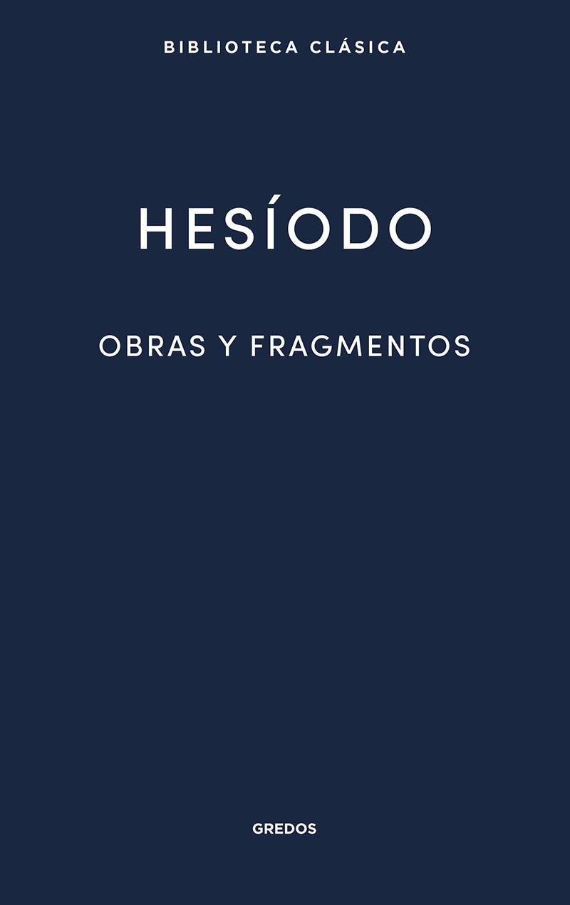 OBRAS Y FRAGMENTOS | 9788424939298 | HESIODO