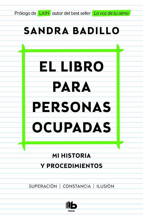 LIBRO PARA PERSONAS OCUPADAS, EL | 9788413142494 | BADILLO, SANDRA