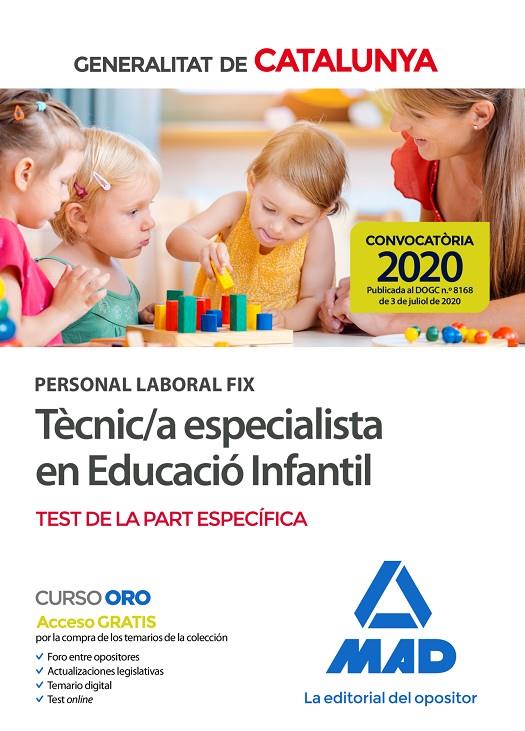 TECNIC/A EN EDUCACIO INFANTIL TEST DE LA PART ESPECIFICA | 9788414238974 | CLAVIJO GAMERO, ROCÍO / RIBES ANTUÑA, MAGALÍ