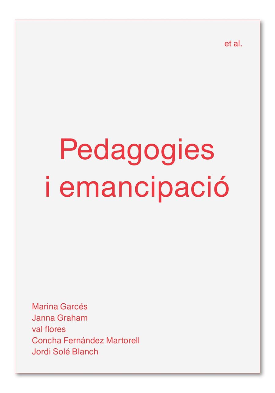 PEDAGOGIES I EMANCIPACIO | 9788494992483 | VV AA