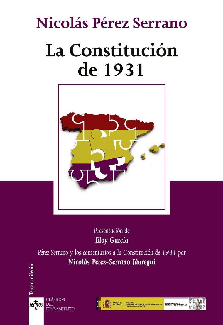 CONSTITUCIÓN DE 1931, LA | 9788430983896 | PÉREZ SERRANO, NICOLÁS