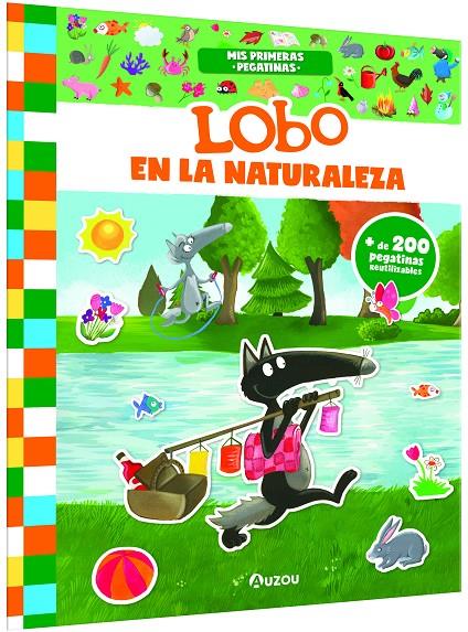 MIS PRIMERAS PEGATINAS - LOBO - EN LA NATURALEZA. | 9791039536936 | LALLEMAND, ORIANNE