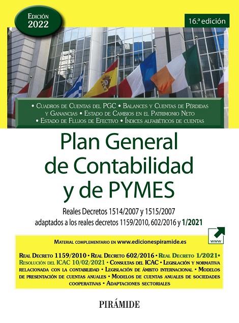 PLAN GENERAL DE CONTABILIDAD Y DE PYMES | 9788436846911