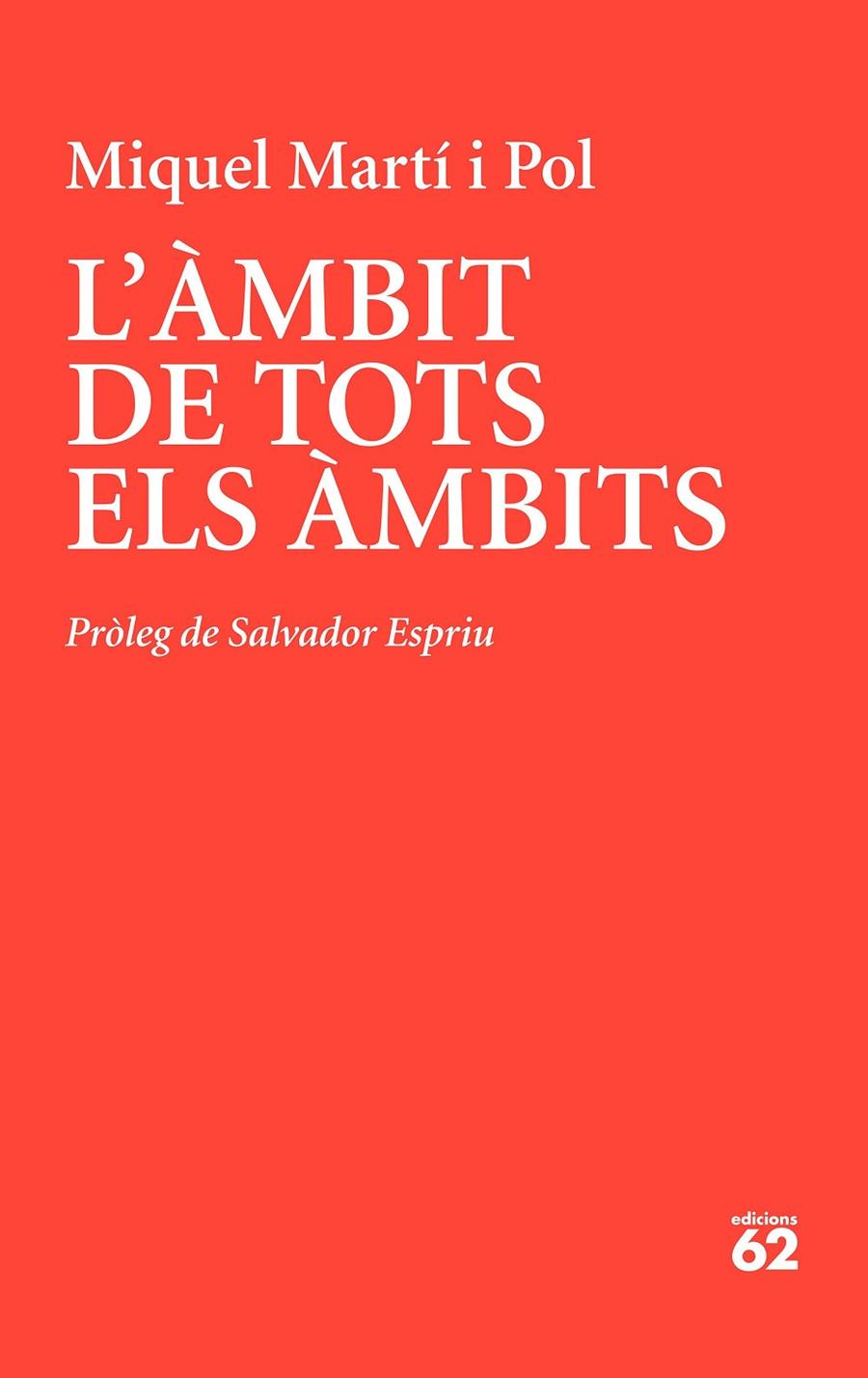 AMBIT DE TOTS ELS AMBITS | 9788429779233 | MARTI POL, MIQUEL