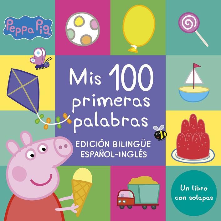 PEPPA PIG : MIS 100 PRIMERAS PALABRAS ( BILINGÜE) | 9788448858575