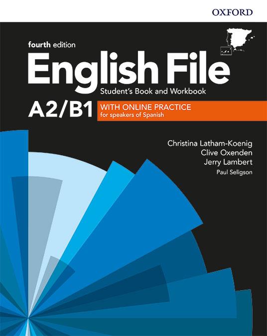 ENGLISH FILE PRE-INTERMEDIATE A2/B1 (4TH EDITION) (PACK WITH KEY) | 9780194058124 | LATHAM-KOENIG, CHRISTINA/OXENDEN, CLIVE/LAMBERT, JERRY/SELIGSON, PAUL
