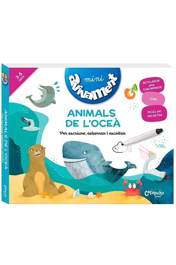 ANIMALS DE L'OCEA : MINI AVIVAMENT 3-5 ANYS | 9789876378871 | ELS EDITORS DE CATAPULTA