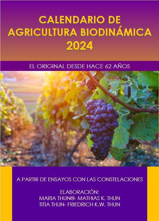 CALENDARIO DE AGRICULTURA BIODINAMICA 2024 | 9788418919213 | THUN, MARIA ; THUN, MATHIAS