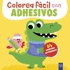 COLOREA FÁCIL CON ADHESIVOS : COCODRILO | 9788408312116