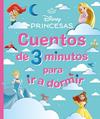 PRINCESAS : CUENTOS DE 3 MINUTOS PARA IR A DORMIR | 9791387901530 | DISNEY