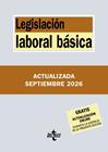 LEGISLACIÓN LABORAL BÁSICA ( 09/2026 ) | 9788430994489