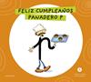 LETRA A LETRA LETRILANDIA : FELIZ CUMPLEAÑOS, PANADERO P | 9788414071564