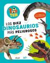 TOP TEN :  LOS DIEZ DINOSAURIOS MÁS PELIGROSOS | 9788491426875 | BANFI, CRISTINA
