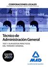 TECNICO DE ADMINISTRACION GENERAL DE CORPORACIONES LOCALES TEST Y SUPUESTOS PRACTICOS | 9788414240342 | 7 EDITORES / DORADO PICON, DOMINGO / PEREZ SANCHEZ-ROMATE, PATRICIA / GUERRERO ARROYO, JOSE ANTONIO 