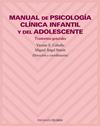 MANUAL DE PSICOLOGIA CLINICA INFANTIL Y DEL ADOLESCENTE | 9788436815771 | CABALLO, VICENTE E.