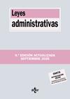 LEYES ADMINISTRATIVAS ( 9/2025 ) | 9788430993161 | EDITORIAL TECNOS