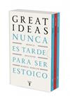NUNCA ES TARDE PARA SER ESTOICO (SERIE GREAT IDEAS) | 9788430628766 | SÉNECA/EPICTETO/MARCO AURELIO