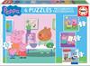 PUZZLE : PEPPA PIG 4 PUZZLES PROGRESIUS | 8412668168176