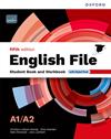 ENGLISH FILE 5TH EDITION A1/A2. STUDENT'S BOOK AND WORKBOOK AND DIGITAL WITHOUT | 9780194147996