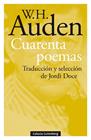 CUARENTA POEMAS | 9788417971618 | AUDEN, W.H.