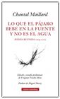 LO QUE EL PÁJARO BEBE EN LA FUENTE Y NO ES EL AGUA | 9788418807633 | MAILLARD, CHANTAL