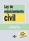 LEY DE ENJUICIAMIENTO CIVIL ( 9/2025 ) | 9788430993178 | EDITORIAL TECNOS