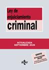 LEY DE ENJUICIAMIENTO CRIMINAL ( 09/2026 ) | 9788430994533