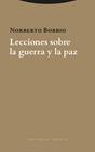 LECCIONES SOBRE LA GUERRA Y LA PAZ | 9788413643632 | BOBBIO, NORBERTO