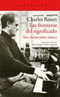 FRONTERAS DEL SIGNIFICADO, LAS | 9788416748709 | ROSEN, CHARLES