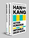 PACK : IMPOSIBLE DECIR ADIÓS ; ACTOS HUMANOS | 9788466392624 | KANG, HAN