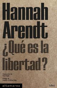 QUÉ ES LA LIBERTAD? | 9788410435520 | ARENDT, HANNAH