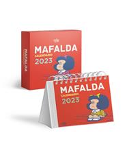 CALENDARIO 2023 : MAFALDA ESCRITORIO ROJO CON CAJA | 9789878935102 | QUINO