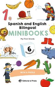 SPANISH AND ENGLISH BILINGUAL MINIBOOKS :  MY FIRST WORDS | 9788419898883