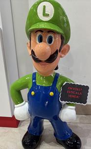 FIGURA FIBRA DE VIDRE LUIGI ( MARIO BROS) | LUIGI