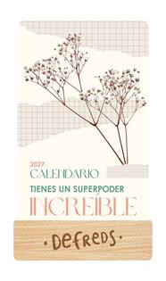 CALENDARIO MESA DE TARJETAS 2027 DEFREDS | 9788419434463 | DEFREDS