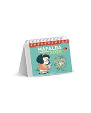 CALENDARIO MAFALDA 2024,  ESCRITORIO TURQUESA | 9789878935690 | QUINO
