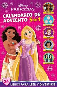 CALENDARIO DE ADVIENTO PRINCESAS DISNEY 5 EN 1 | 9788410029712