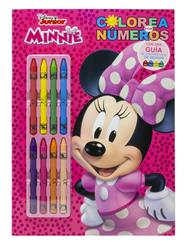 MINNIE :  COLOREA POR NÚMEROS CON CERAS | 9788410029552 | DISNEY