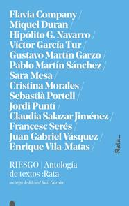 RIESGO : ANTOLOGIA DE TEXTOS RATA | 9788494489136 | DIVERSOS