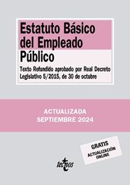 ESTATUTO BÁSICO DEL EMPLEADO PÚBLICO ( 2024 ) | 9788430991013