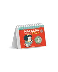 CALENDARIO MAFALDA 2024, ESCRITORIO ROJO | 9789878935683 | QUINO