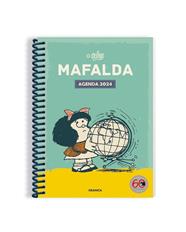 AGENDA 2024 MAFALDA ANILLADA MÓDULOS TURQUESA | 9789878935768 | QUINO