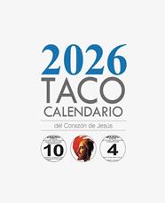 TACO CALENDARIO DEL CORAZÓN DE JESÚS ESPIRAL 2026 | 9788427149786 | GRUPO DE COMUNICACIÓN LOYOLA